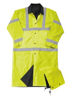ANSI 3 Reversible Police Raincoat w/hood